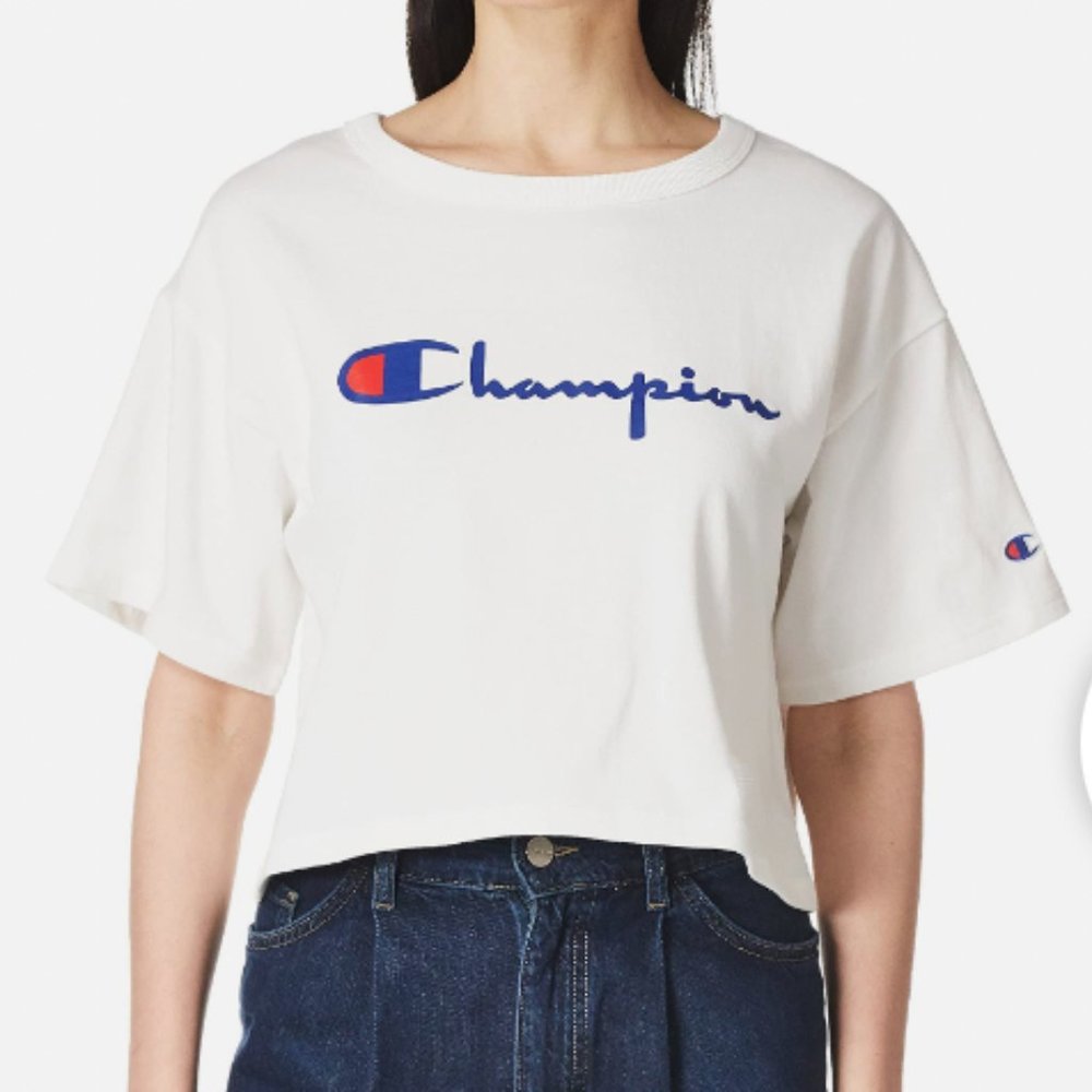 Champion cropped tee